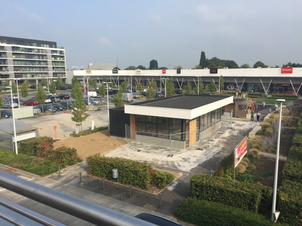 Pavillon Horeca, Mouscron : vue d’ensemble